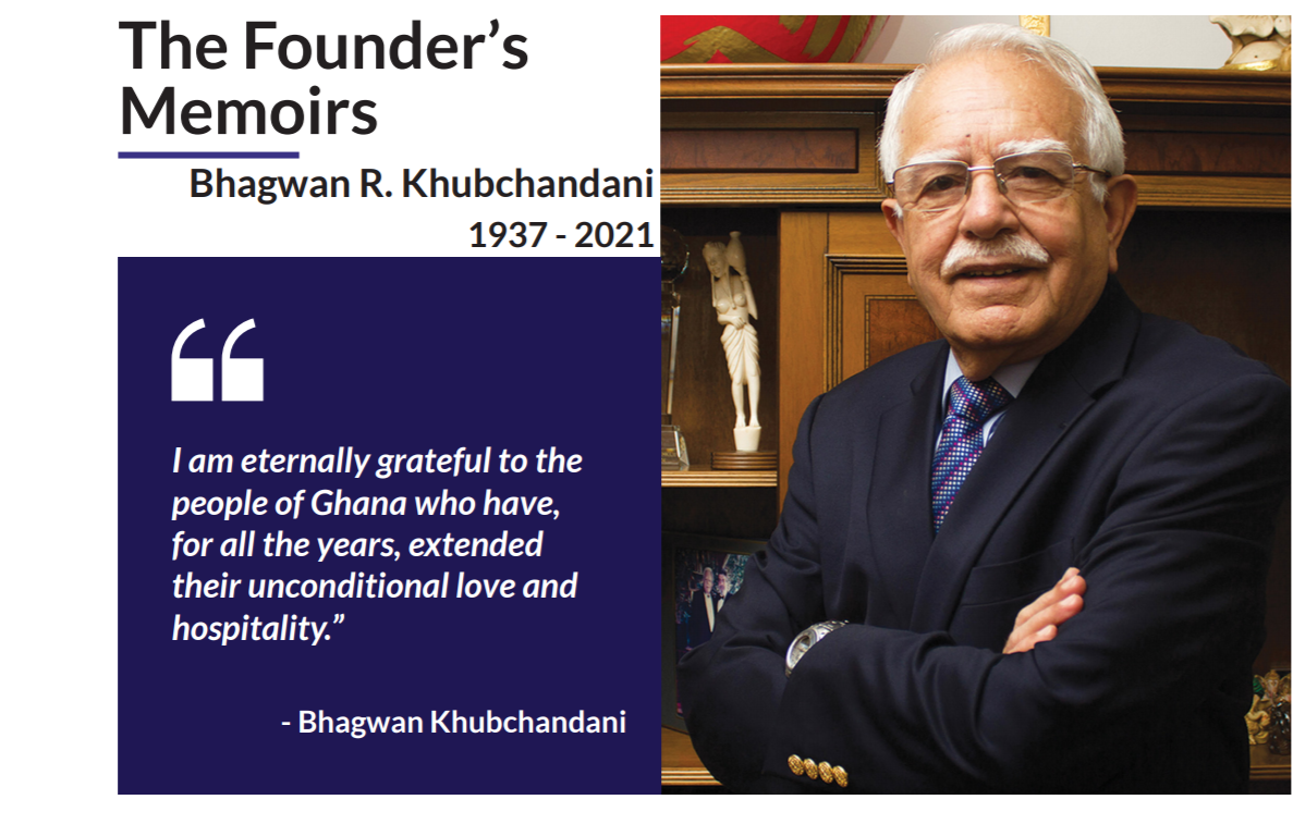 The Founder’s Memoirs — Bhagwan R. Khubchandani (1937–2021)